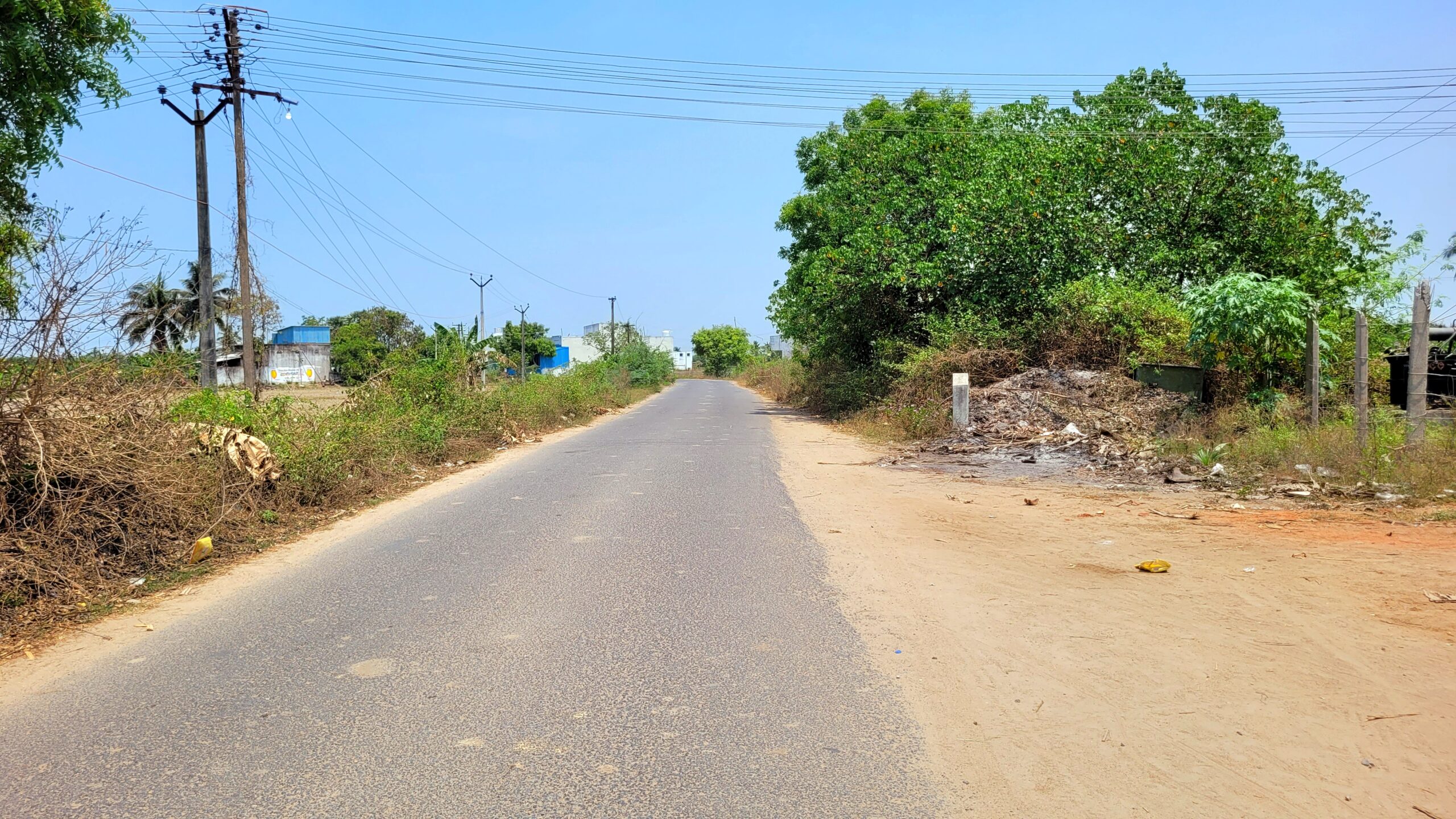 Way to Arasamangalam Colony