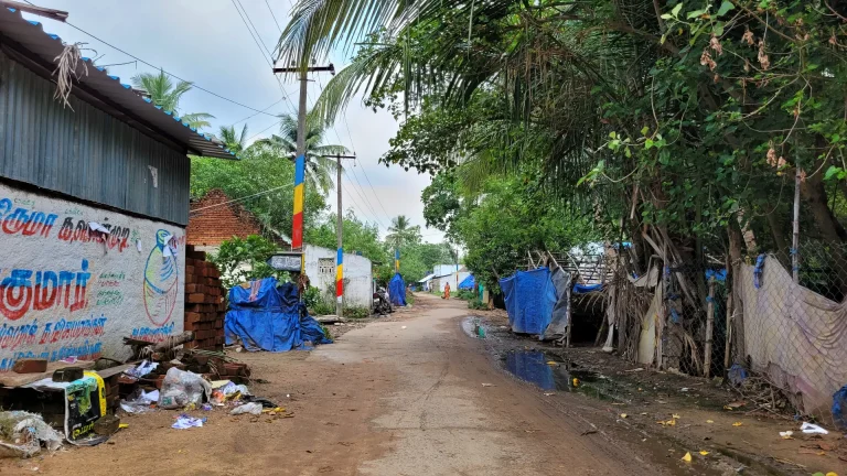 Way to Aanangooran Kuchipalayam Habitation