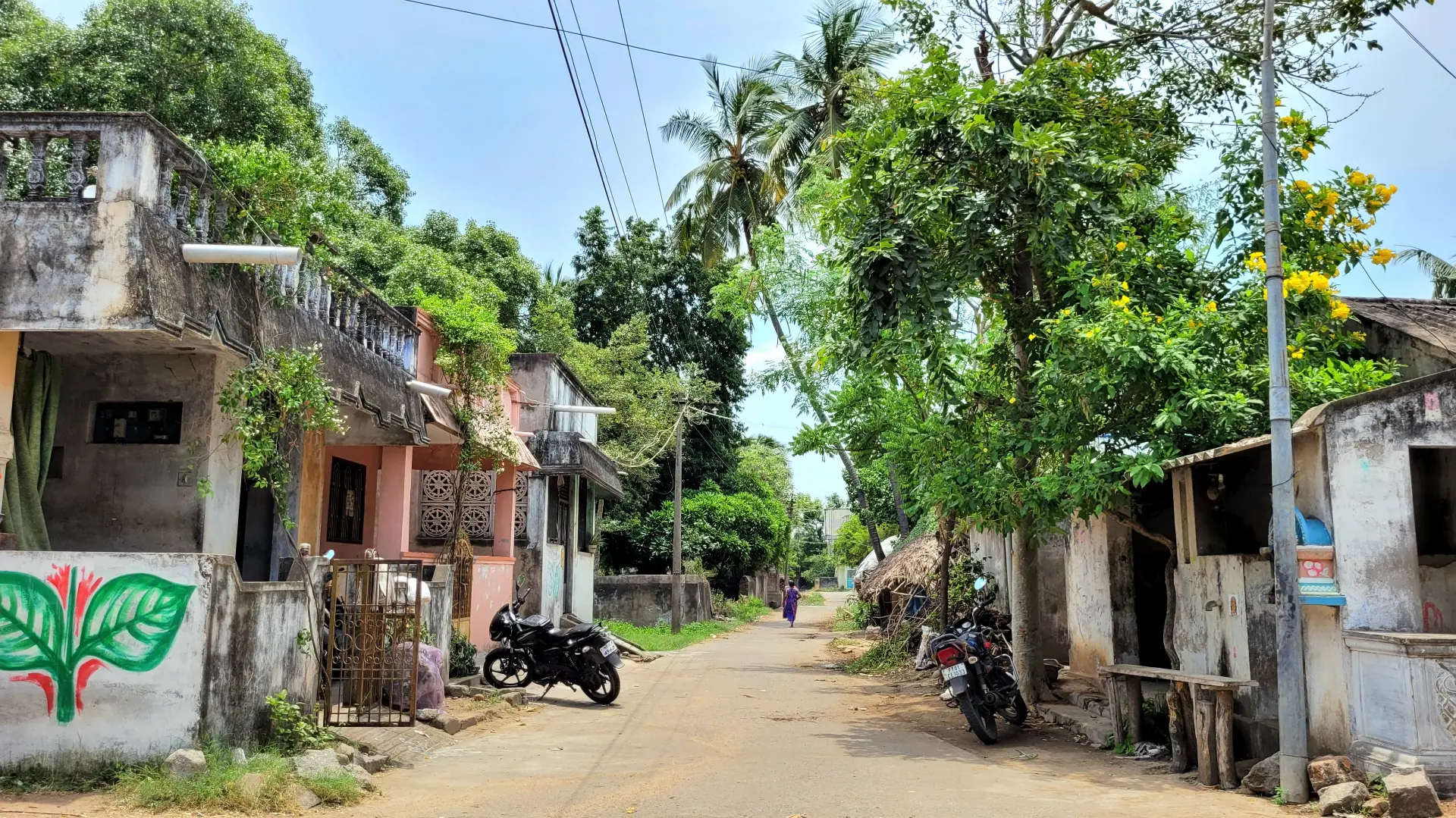 Way to Perumal Kovil Street , Sivan Kovil Street , School Street and Mettu Street