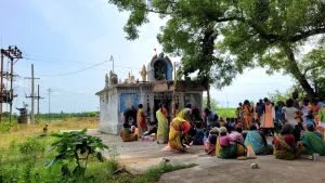 Temple of PiraiAmman, also known as Moongilamman