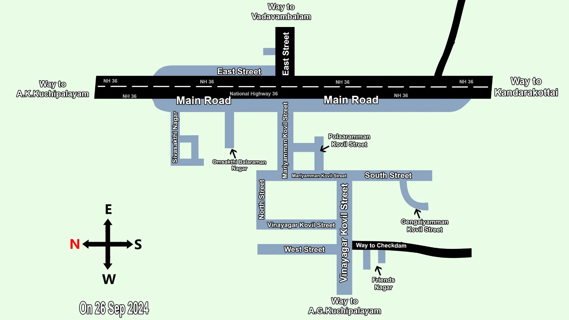Chinna Kallipattu Roadmap